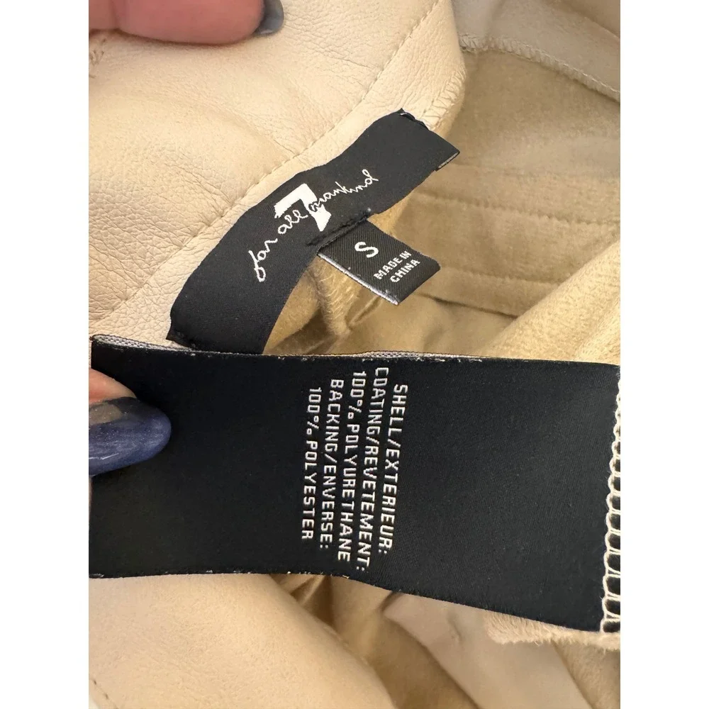 7 For All Mankind waist across